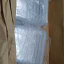 6-Pack Clear Storage Box 7 Quart, Plastic Storage Latch Bins with Handle 6.5 Liter