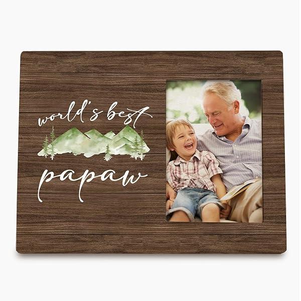 Yorhifa Papaw Grandpa Picture Frame