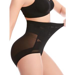 Dulchany Tummy Control Shapewear Panties for Women Body Shaper Seamless Underwear Panty Girdle, Large