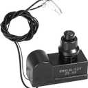 Grisun Fire Pit Igniter  Push Button Ignition Kit for Fire Pit Gas Burner, 2 Outlet with igniter Leads and Ground Wire, 48 inches Electrode Ignition Cable Wire, Durable Button