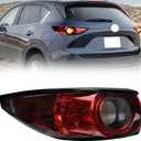 Tail Light Assembly Compatible with 2017 2018 2019 2020 2021 Mazda Cx5 Cx-5 Tail Light Housing Left (Driver Side Tail Light) KB8A-51-150F