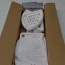 4 Tier Tension Pole Shower Caddy Plastic Corner Pole Adjustable Shelves 5-8ft White