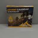 Cestluck Survival Kit Advent Calendar 2025, Survival Gears Gifts for Men Teen Adult Adventurers, Cool Gadgets for Outdoor Camping Fishing Hunting, Mens Gifts Outdoor Tools, 24 Day Christmas Countdown