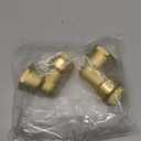 XFITTING Push Fit 1/2 Inch x 1/2 Inch Female NPT Elbow, 1/2 in Inch Push Fit Female Elbow, 27-4-3=2XX, 2 Pieces