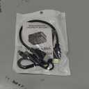 4K HDMI Splitter 1 in 2 Out Mirror Display Not Expand, Dual HDMI Splitter Hub to Dual Monitors Multi-Scree Displays Audio Synchronization, Compatible for MacBook Laptop Desktop PC Graphics Card TV