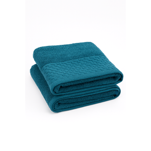 2-Pack Bath Towels – 26"x52", Teal – Soft & Absorbent Cotton Towels for Everyday Use