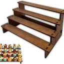 Wooden Cupcake Stand 4 Tier Cupcake Stand Cupcake Holder Rustic Wood Cupcake Display Stand Wooden Dessert Display Stand 