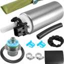 Fuel Pump and Regulator Fit for John Deere Gator XUV 590i 625i 825i 850i 860i X720 X724 X728 X729 2011-2017, Replace AM136612 E11001 AUC11498