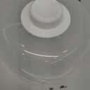 TAYAMA 1 Qt. White Mini Ceramic Stew Cooker with Pre-Settings and Built-In Timer, Small
