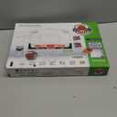 RUNBOW Indoor Mini Basketball Hoops Backboard with Powerful Suction Cups,Wall Mounted Door Basketball Hoops,Toys with Balls Gifts for Kids Boys Teens (43x30CM, Blue with Scorer) (Red Ordinary)