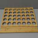 SpaceAid Bamboo K Cup Drawer Organizer Insert, Kitchen K Cups Coffee Pod Holder Tray Organizers for Kcup Coffee Station Drawer Storage Organization (35 Slots)