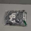 2Pcs Halloween Chains Plastic Prisoner Costume Handcuffs and Footcuffs Halloween Chains Props Prisoner Costume Accessories for Halloween Party Dress Up Grey