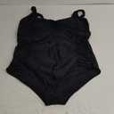 Aqua Eve One Piece Swimsuit Women Black 24W