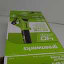 Greenworks 40V (120 MPH / 500 CFM / 75+ Compatible Tools) Cordless Axial Leaf Blower, 2.5Ah Battery and Charger Included