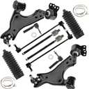Front Lower Control Arm w/Ball Sway Bar Suspension Kit Compatible with Buick Enclave 08-17, for Chevy Traverse 09-17, for GMC Acadia 2007-2016/ Limited 2017, for Saturn Outlook 2007-2010