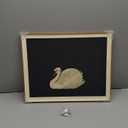 VIYYIEA Framed Wall Art for Living Room, Swan Art Canvas Prints, Vintage Home Decor, Animals Painting Picture, Bathroom Wall Decor Gifts for Friends or Family - 20L x 16W