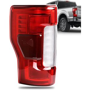 LED Tail Light With Blind Spot Compatible With 2017-2019 Ford F250 F350 F450 F550 Super Duty Rear Light Taillights Left and Driver Side Replace FO2800262 KC3Z13405B, LED w/Blind Left Driver Side