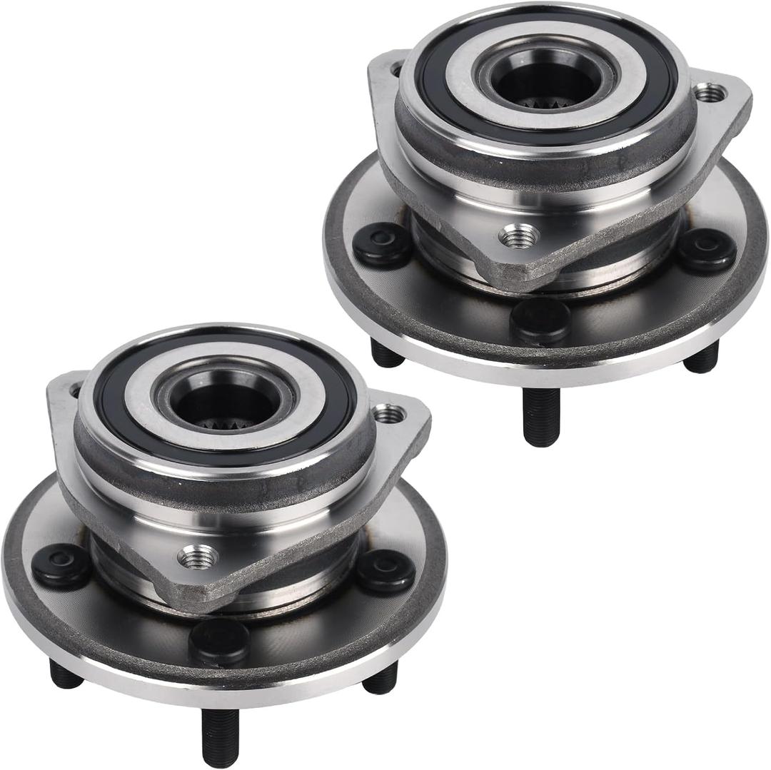 PAROD 2PCS 513158 Front Wheel Hub & Bearing Assembly Fit for 1999-2001 Jeep Cherokee, 2000-2006 TJ, 1999-2006 Wrangle,Passenger and Drive Side