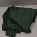 Hiasan Round Tablecloth 70 Inch - Waterproof Stain Resistant Spillproof Polyester Fabric Table Cloth for Dining Room Kitchen Party, Hunter Green