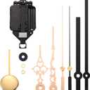 Hicarer Quartz Pendulum Clock Movement DIY Movement Kits with 2 Pairs Hands and Pendulum 20 mm(4/5 Inch) Total Shaft Length 11.7 mm(9/20 Inch) Thread Length