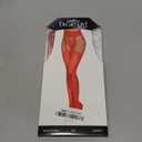 Dreamgirl womens Sheer Garter Belt Pantyhose (One Size, Red)