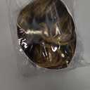 RUWISS Large Messy Bun Hair Piece 100% Human Hair Layered Wavy Curly Hair Buns Hair Piece for Women Thick Updo Hairpiece for Daily Wear Real Hair Ponytail Extension (Brown with Warm Blonde Highlights)