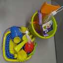 Collapsible Beach Sand Toys for Kids, Collapsible Sand Buckets