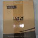 10L0L Universal Golf Cart Fan Fits Yamaha/EZGO/Club Car, Fixed Bracket 360°Degree Rotational Fan, 3 Speed Adjustment, Support for Reverse Charging and Emergency Lighting-Blue