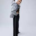 The Children's Place Girls' Cozy Wide Leg Active Track Pants XXL