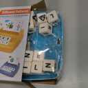 Learning Educational Toys 2 in 1 Matching Letter and Number Games for Boys and Girls Sight Words Recognition Flash Cards Kindergarten Teaching Tools Preschool Learning Materials for Kids Ages 3-7 (Blue)