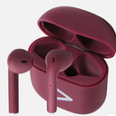 Acoustix AudioBuds+ True Wireless Bluetooth Earbuds with Charge Case - Burgundy
