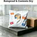 100Pcs Poly Mailers 24x24, Shipping Bags Self Seal for Hoodies, Jackets, Pillows, Blankets, Sweaters Large Shipping Envelopes 24x24Inch White