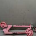 Scooter for Kids Ages 3-12 - Kids Kick Scooters with Led Light Up Wheels & 3 Levels Adjustable Handlebar, Lightweight Foldable 2 Wheel Girly Pink Scooter Christmas Birthday for Girls Boys. (Girly Pink)