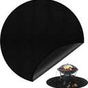 40" Round Fire Pit Mat Compatible with Solo Stove Bonfire,3-Layer Outdoor Under Grill Mat Patio Deck Protector BBQ Pad,Fire Proof Pads for Under Fire Pit,Charcoal Grills,Griddles and Smokers