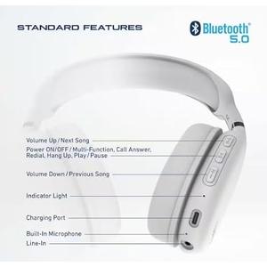 Generic SoundPlay Wireless Over Ear Headphones, White
