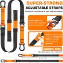Home Resistance Training Kit, Suspension Trainer Straps with Adjustable Extension, Door Anchor, and Carry Bag – Strength Training Equipment for Full Body Bodyweight Workouts at Home or Outdoors, One Size