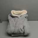 HEEKEPK Womens Fluffy Pajamas Set Fleece Fuzzy Winter Warm Pj Sets Pullover Pants Plush 2 Piece Loungewear Sleepwear Pockets (Medium, Grey)