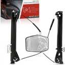 Front Left Driver Power Window Regulator Compatible with VW Volkswagen Eos 2008-2016, Replace# 1Q0-837-461-G, 1Q0837461G