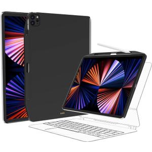 SwitchEasy CoverBuddy Case for iPad Pro 11" Compatible with Magic Keyboard & Smart Keyboard Folio (Keyboard Not Included) | for 2018-2022 11" iPad Pro 1st-4th Gen / 10.9" iPad Air 4 & 5 - Black