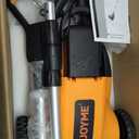 OJOYME Mini Cordless Lawn Mower, 9 Inch Electric Grass Cutter