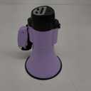 30 Watt Power Portable Megaphone Bullhorn Speaker Voice, Siren/Alarm and 240S Recording with Volume Control and Strap (Purple)