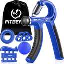 FitBeast Grip Strengthener Forearm Strengthener Hand Grips Strengthener Kit - 5 Pack Adjustable Resistance