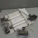 SUNSGNE Battery Operated Window Candles, Flameless Window Candles with Sensor Dusk to Dawn for Holiday Home Table Christmas Decor, 4 Pack, Antique Bronze Base