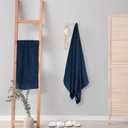 GLAMBURG Ultra Soft 4 Pack Oversized Bath Towel Set 27x54 inches, 100% Cotton Bath Towels, Highly Absorbant Compact Quickdry & Lightweight Towel, Ideal for Gym Travel Camp Pool