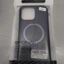 Liquid Silicone Case for iPhone 16 Pro Max with Magnetic Ring Stand, Military Grade Shockproof Protection, Anti-Scratch Microfiber Lining Covers for iPhone 16 Pro Max, Dark Blue