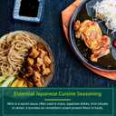 Soeos Mirin Japanese Cooking Wine, 16.9 fl oz (Pack of 2), Authentic Natural Sugar Sweet Rice Cooking Wine for Cooking, Condiments, Seasoning Homemade Sauces, Japanese Seasoning