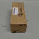 Dandat 20 Pcs Round Makeup Sponge with Acrylic Container Compact Powder Puff Cosmetic Sponge Round Foam Pad Beauty Face Makeup Foundation Powder Blender for Wet and Dry Dual Use(White)