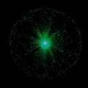 13 inch USB Corded Ice Fiber Optic Mood Novelty Lamps Lighting Glacier Lite with Color-Changing Crystals Base (USB)