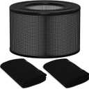 10500 True HEPA Filter Replacement Kit Compatible with Honey-well 10500 (EV-10) 17000 17000-S 17005 Air Cleaner Purifiers, Part Number 20500 (1 HEPA + 2 Carbon Pre-Filter)