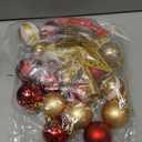 TURNMEON Remote Control 8 Modes 3 Ft Christmas Tree with Lights Timer 15 DIY Ball Ornament 50 Warm Light Battery Operated Artificial Pencil Small Tinsel Xmas Tree Holiday Decorations Home Indoor Table (Green)